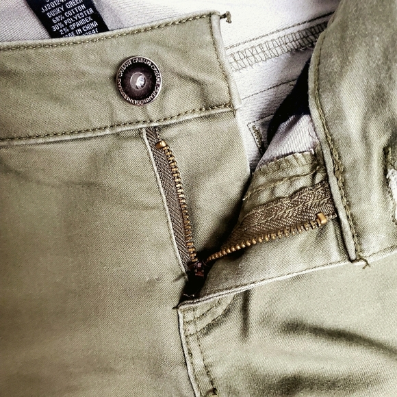 Gap Skinny Jeans Dusky Green size 7 - Picture 6 of 7